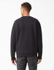 Pullover Crew Graphic Fleece Sweatshirt - Black w/ Red Stitching &#40;B2I&#41;