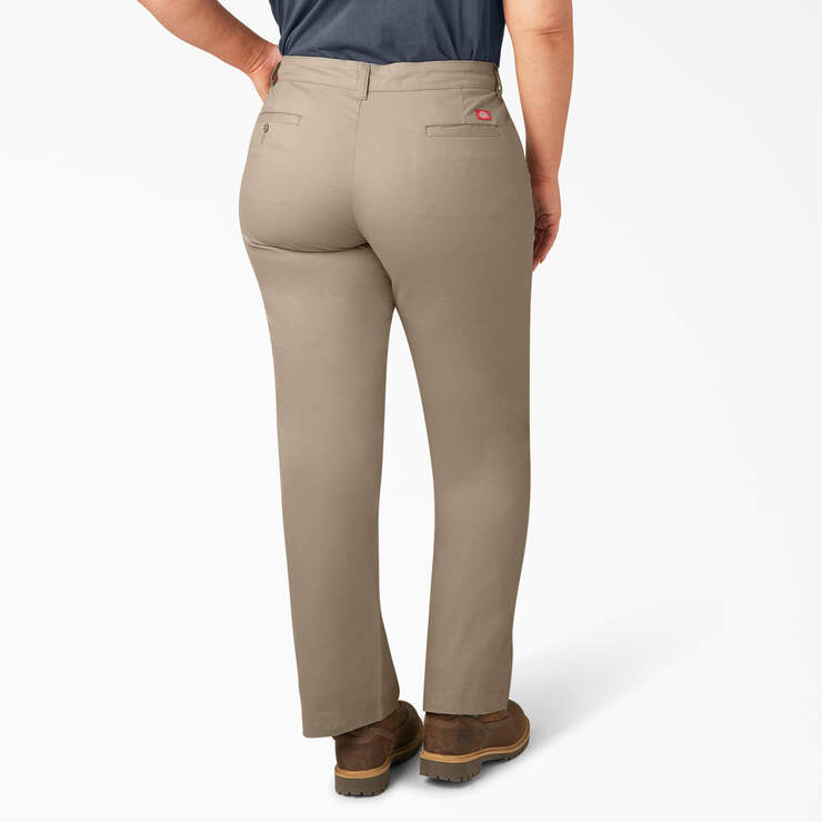 Pantalon de coupe décontractée taille plus FLEX pour femmes - Desert Sand (DS) numéro de l’image 2