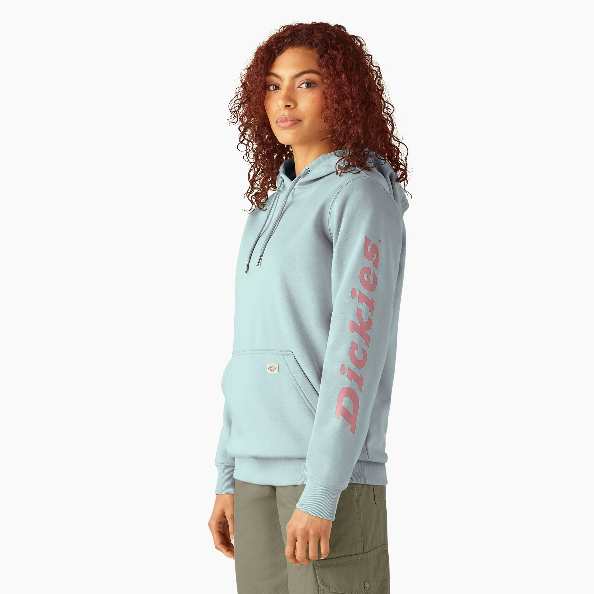 Women s Water Repellent Sleeve Logo Hoodie Dickies Canada