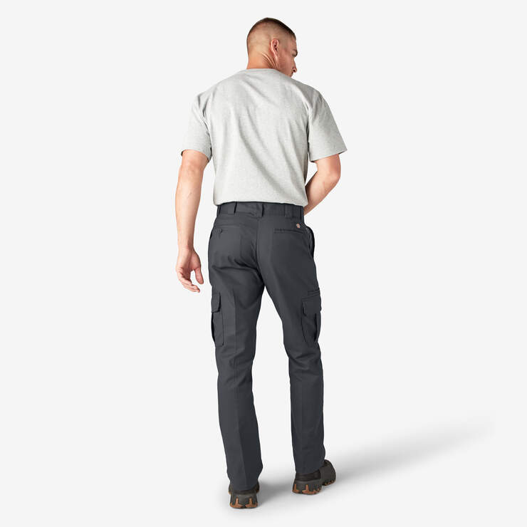 Pantalon cargo de coupe standard en tissu FLEX - Charcoal Gray (CH) numéro de l’image 6
