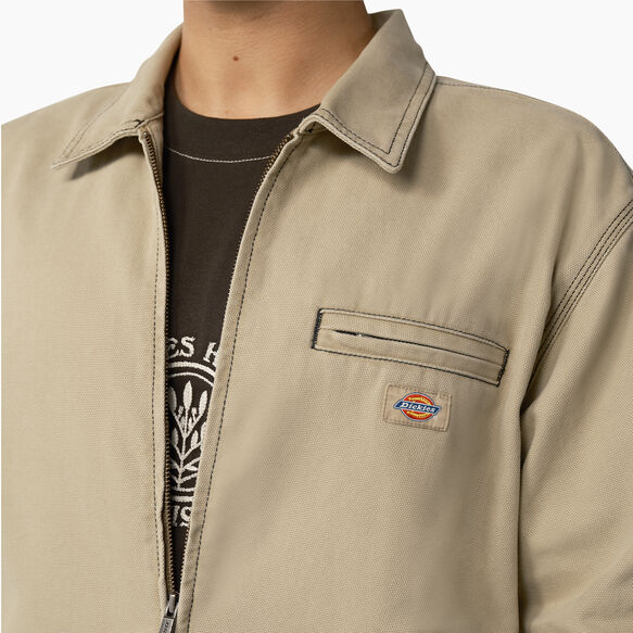 Duck Contrast Stitch Jacket - Stonewashed Desert Sand/Black &#40;SSW&#41;