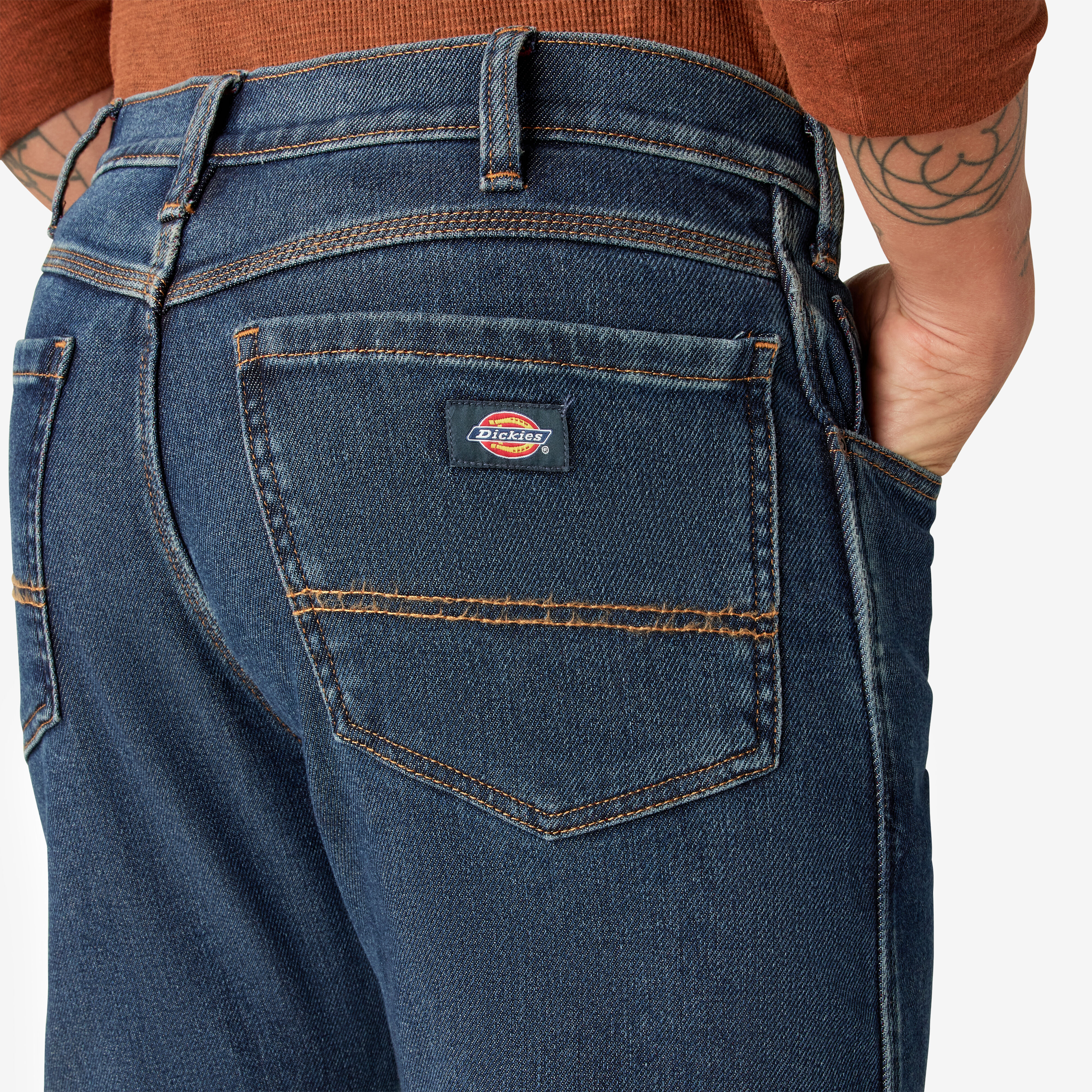 Dickies stonewashed jeans clearance