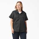 Women&#39;s Plus 574 Original Work Shirts - Black &#40;BSK&#41;