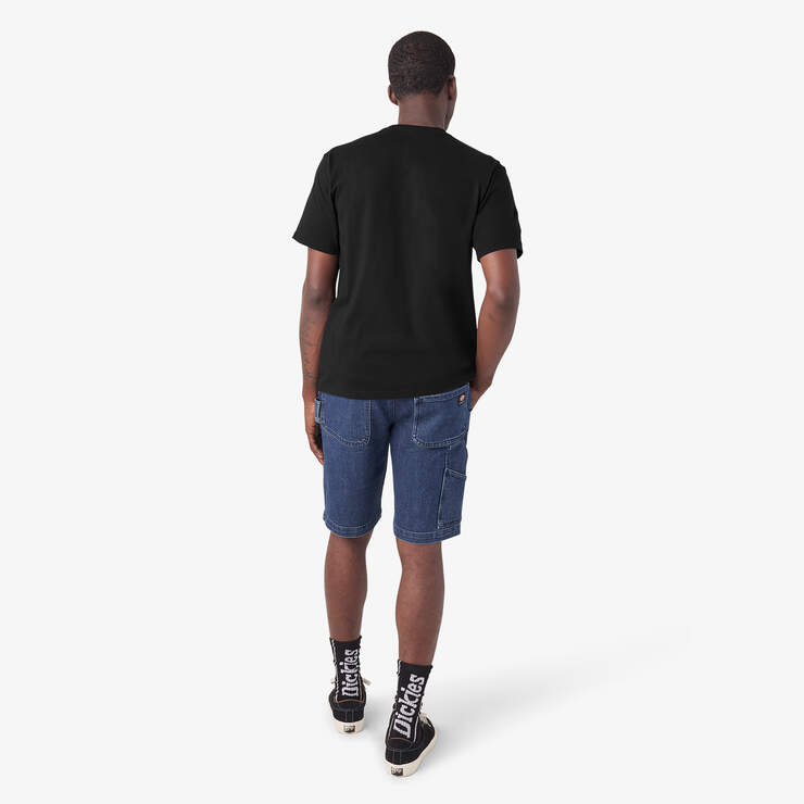 T-shirt Quinter de skateboard Dickies - Black (KBK) numéro de l’image 6