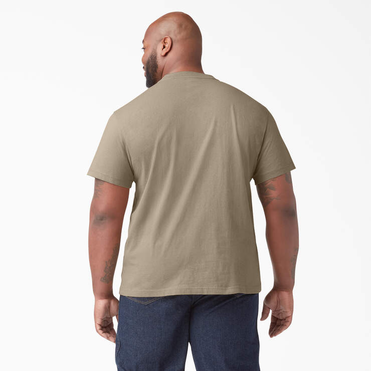 T-shirt Henley épais à manches courtes - Desert Sand (DS) numéro de l’image 5