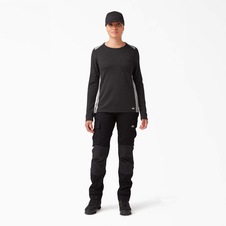 T-shirt à manches longues Temp-iQ® 365 pour femmes - Black (KBK) numéro de l’image 4