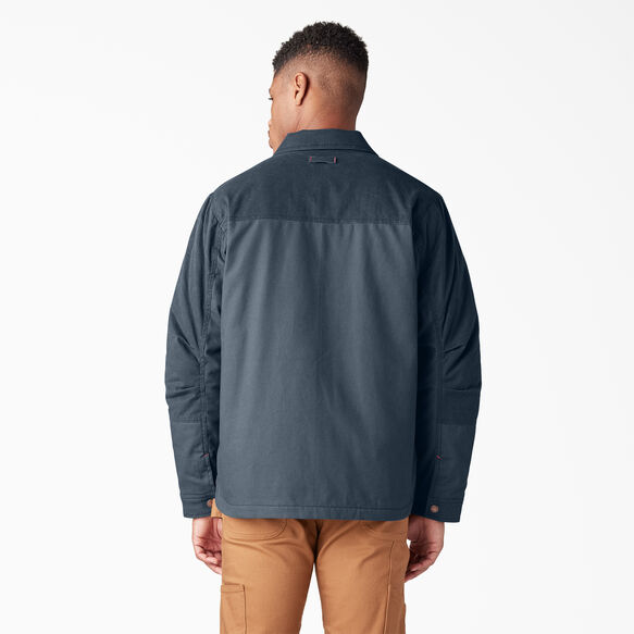 Waxed Canvas Service Jacket - Airforce Blue &#40;AF&#41;