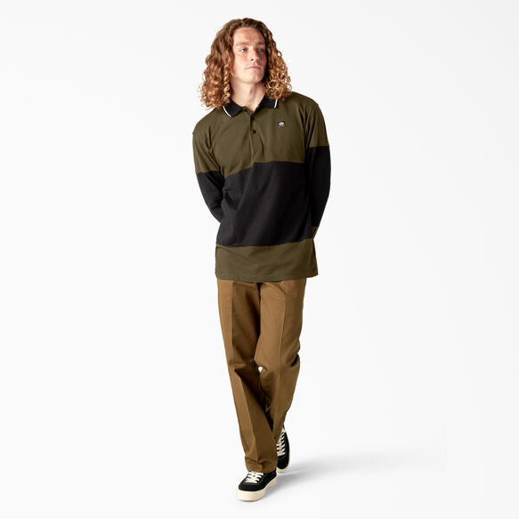 Dickies Skateboarding Rugby Polo - Dark Olive &#40;DV9&#41;