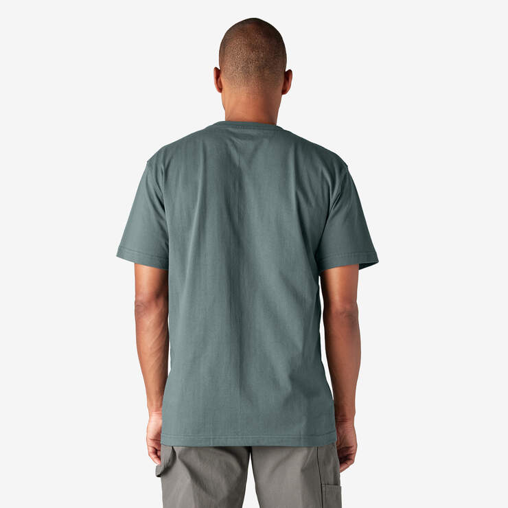T-shirt épais à manches courtes et à poche - Lincoln Green (LN) numéro de l’image 2