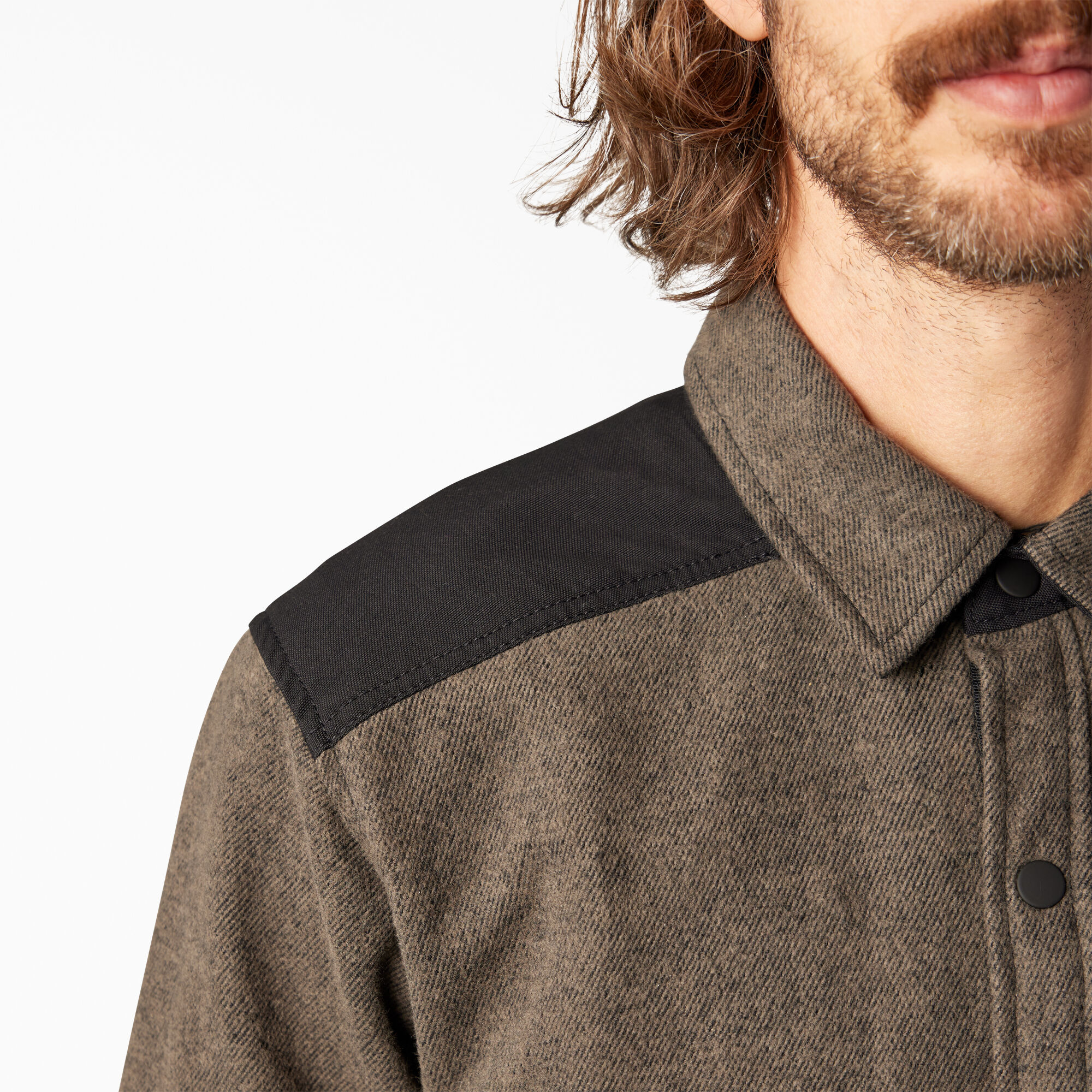 Heavyweight flannel shirts with snaps new arrivals
