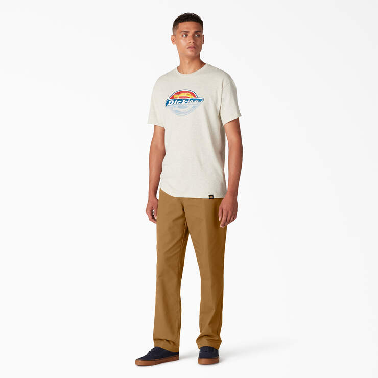Pantalon de skateboard ajusté Dickies - Brown Duck Contrast Topstitch (TSB) numéro de l’image 4