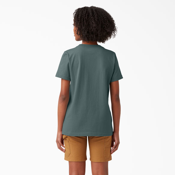 Women&#39;s Short Sleeve Heavyweight T-Shirt - Lincoln Green &#40;LN&#41;