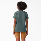 T-shirt &eacute;pais &agrave; manches courtes pour femmes - Lincoln Green &#40;LN&#41;