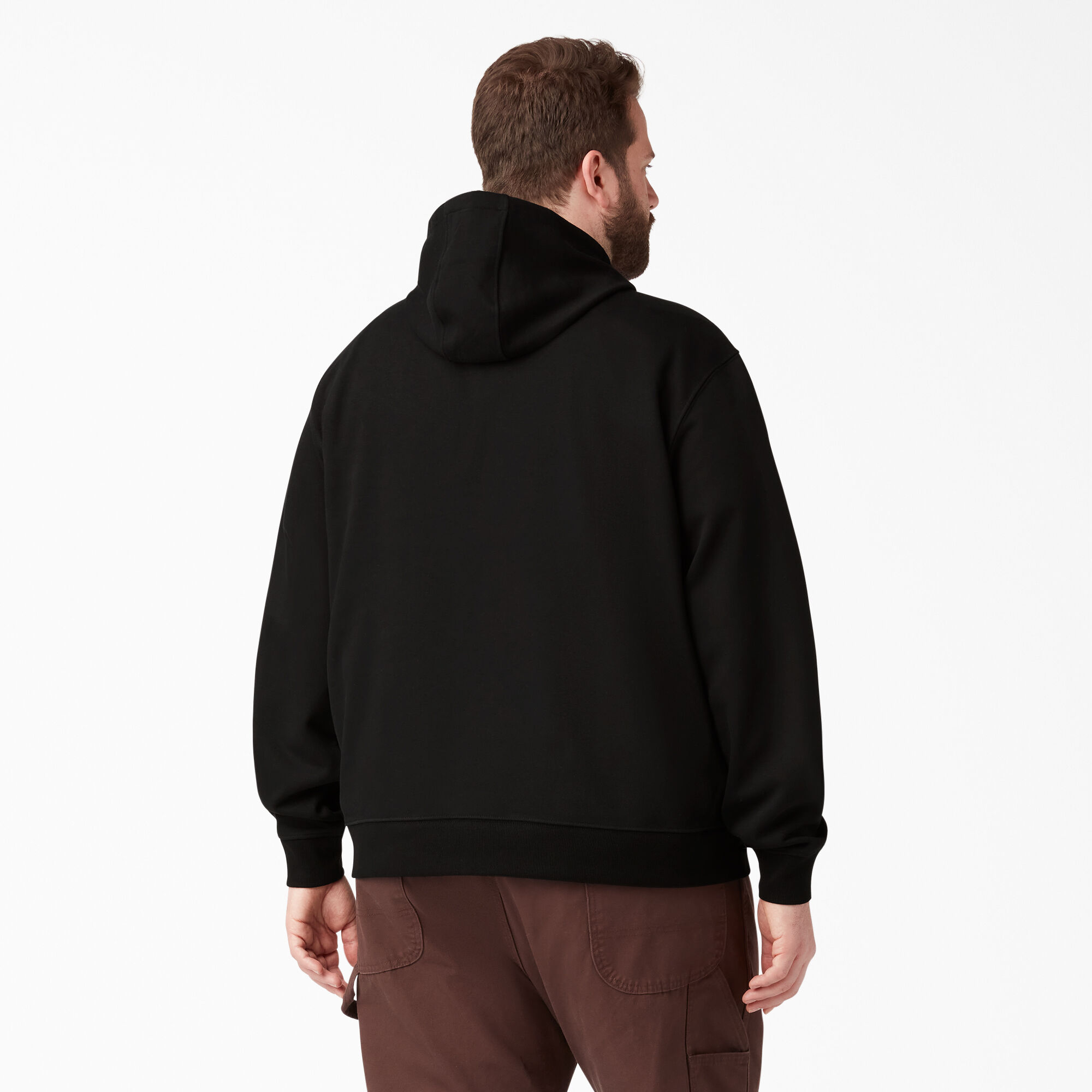 Tri Color Logo Fleece Hoodie