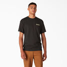 T-shirt de skateboard Dickies avec imprim&eacute; Split - Black &#40;BK&#41;