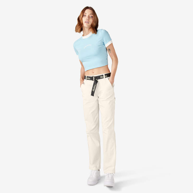 Women's Relaxed Fit Carpenter Pants - Cloud (CL9) image number 5