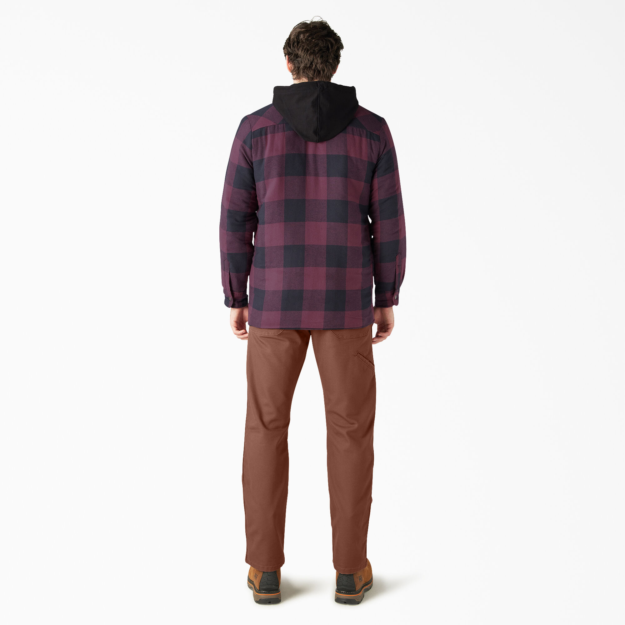 Dickies flannel hoodie sale