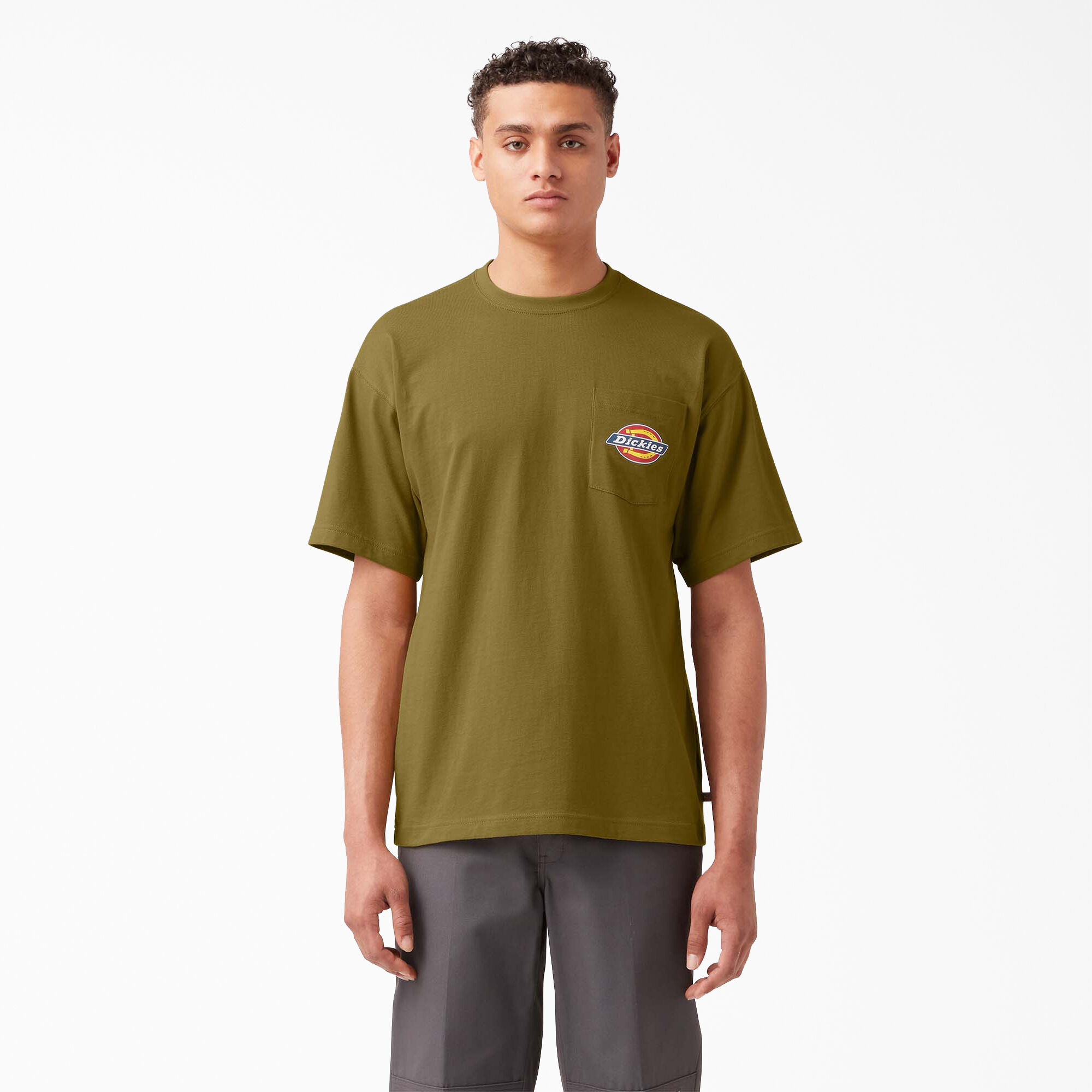 Dickies t shirt with pocket sale