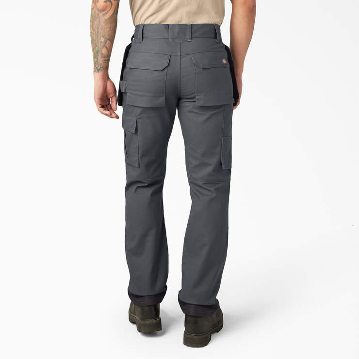 Multi-Pocket Utility Holster Work Pants - Charcoal Gray (CH) image number 2
