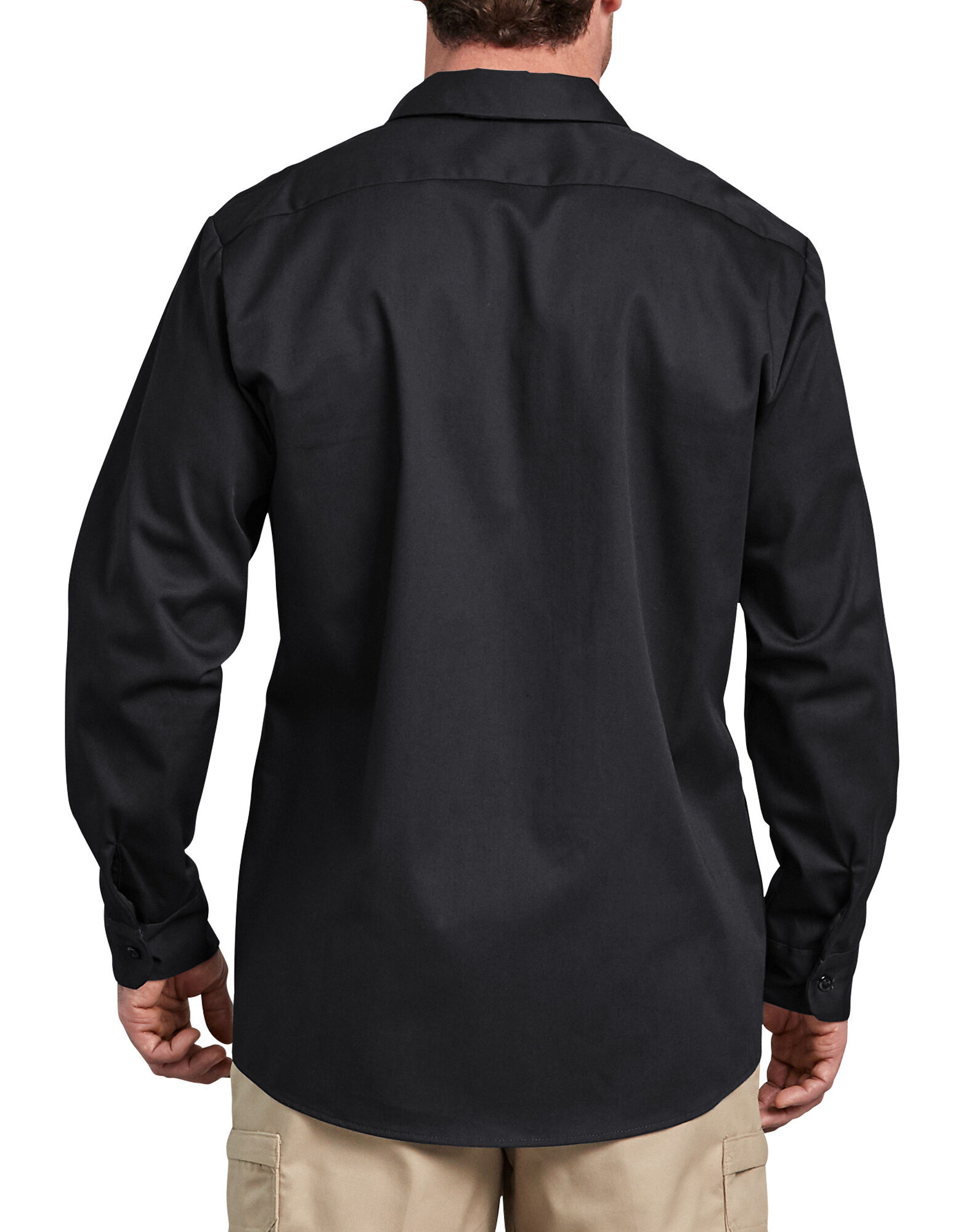 Long Sleeve Industrial Cotton Work Shirt | Mens Shirts | Dickies