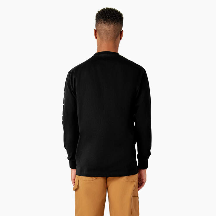 T-shirt à manches longues et à imprimé Workwear - Black (KBK) numéro de l’image 2