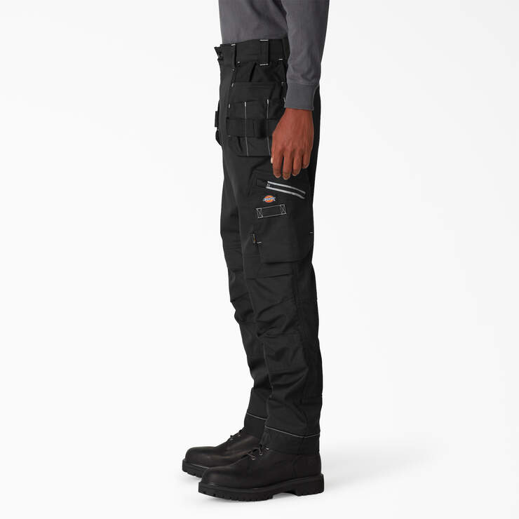 FLEX Performance Workwear Regular Fit Holster Pants - Black (BK) image number 3