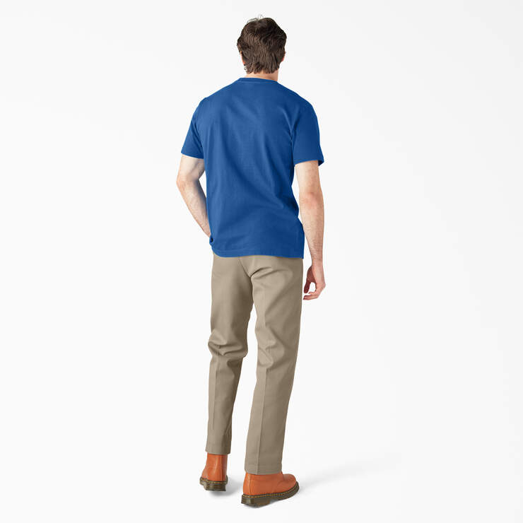 T-shirt épais à manches courtes et à poche - Royal Blue (RB) numéro de l’image 10