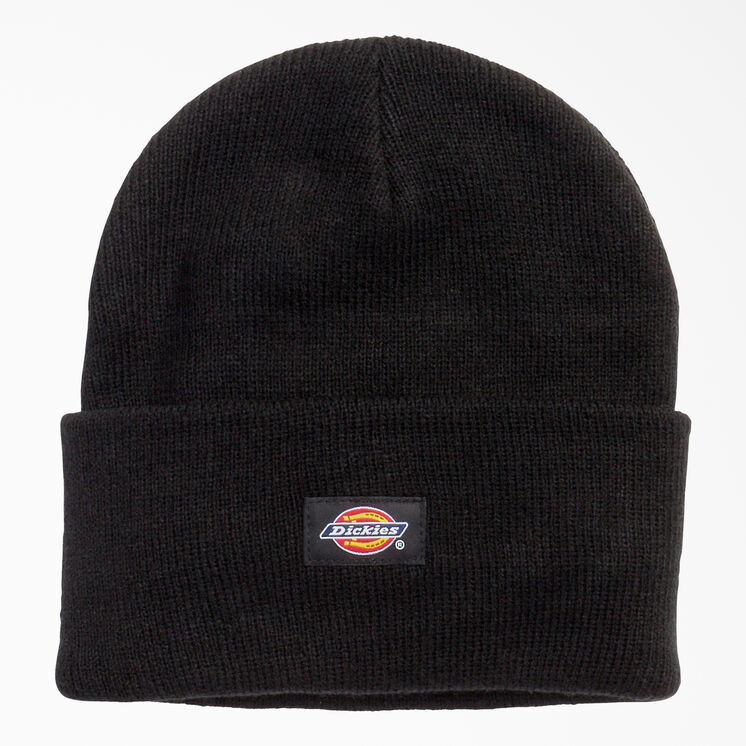Cuffed Knit Beanie - Black &#40;BK&#41;