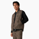 Ellis Floral Print Reversible Vest - Dark Floral &#40;FCR&#41;