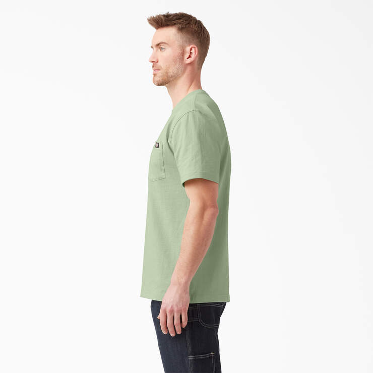 T-shirt épais à manches courtes et à poche - Celadon Green (C2G) numéro de l’image 3