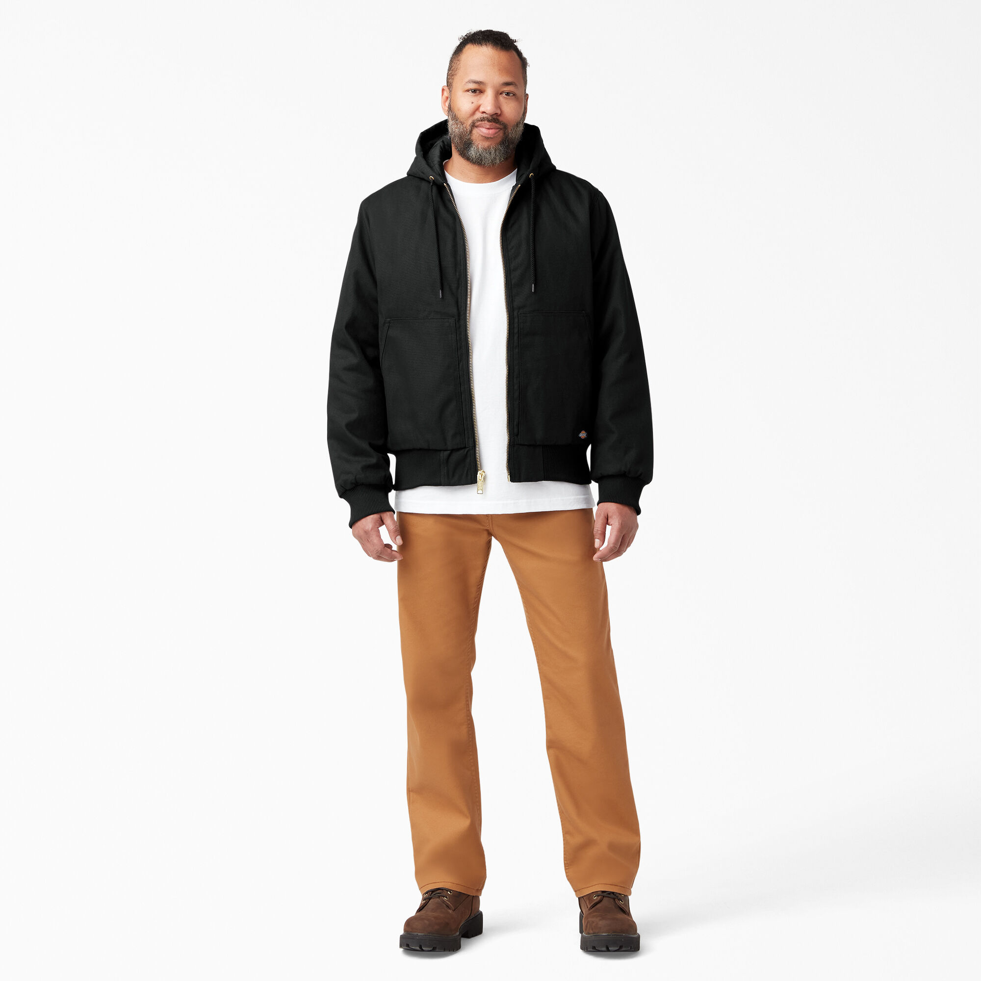 Dickies rigid duck hooded jacket on sale