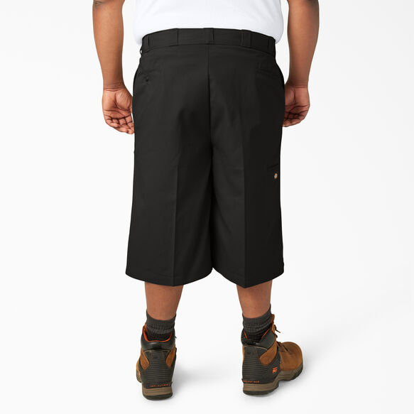 Short de travail ample &agrave; poche multi-usage, 15&nbsp;po - Black &#40;BK&#41;