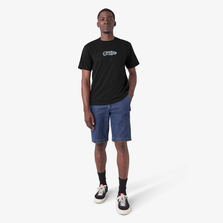 Dickies Skateboarding Quinter T-Shirt - Black (KBK) image number 5