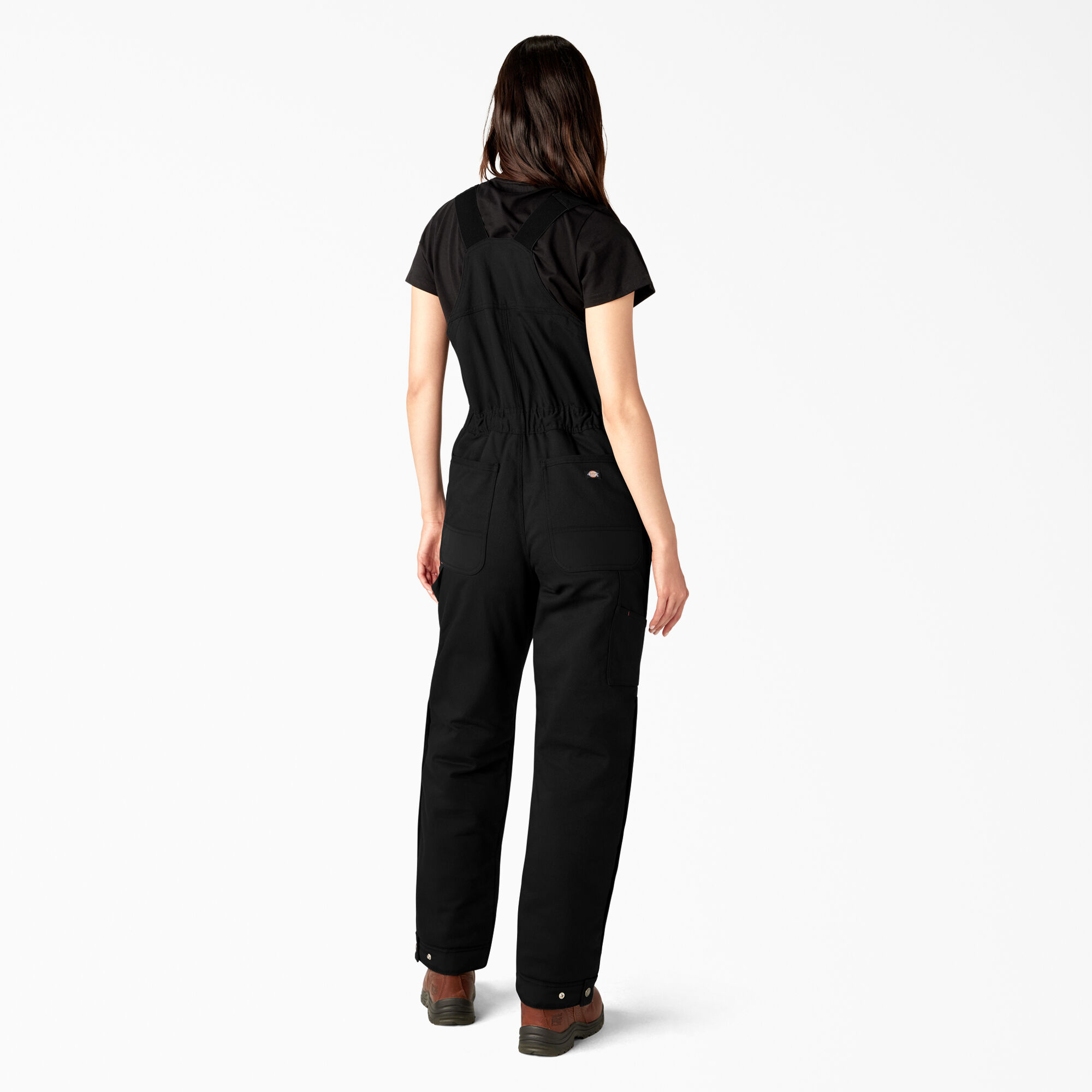Black bib overalls women's online
