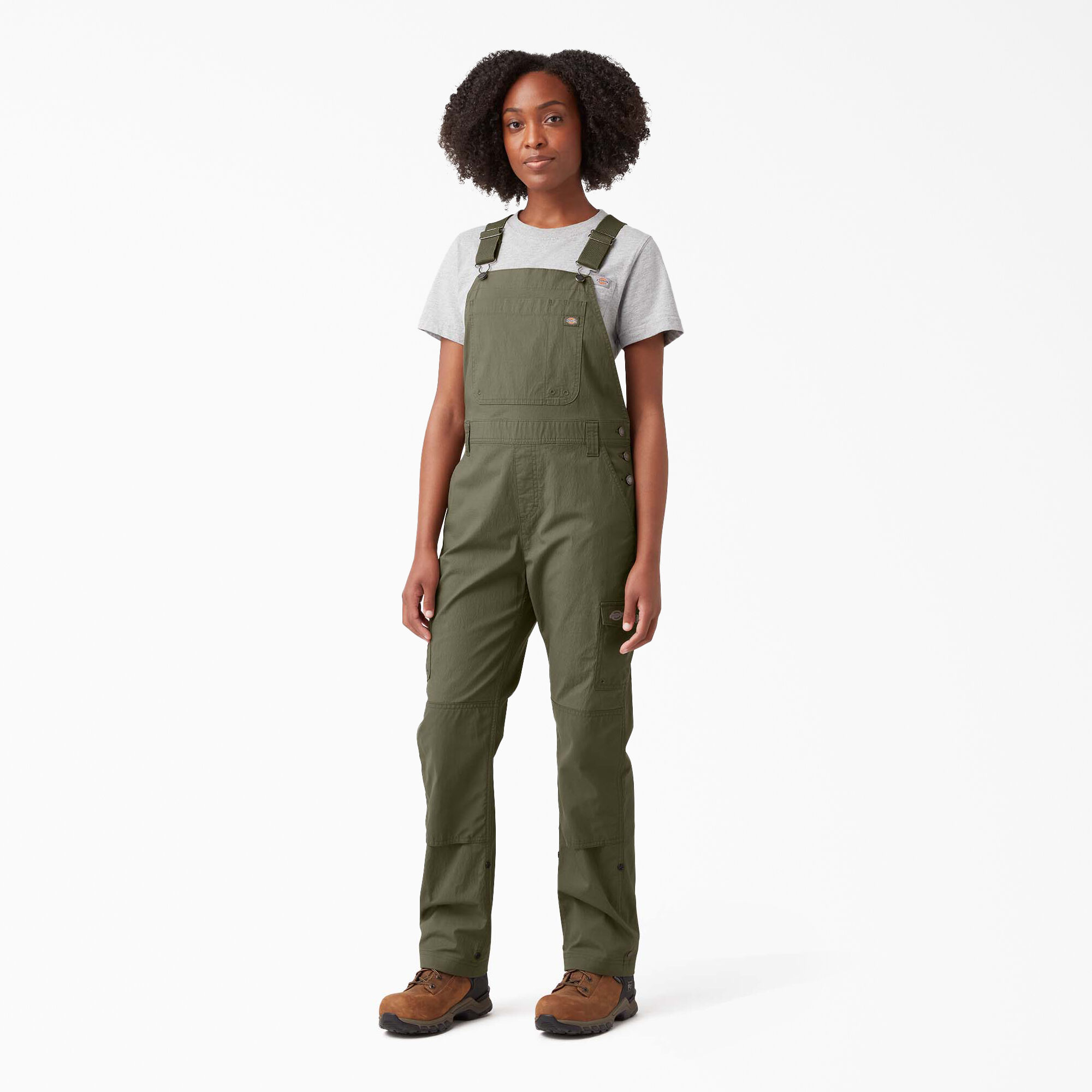 Carhartt denim overalls womens top