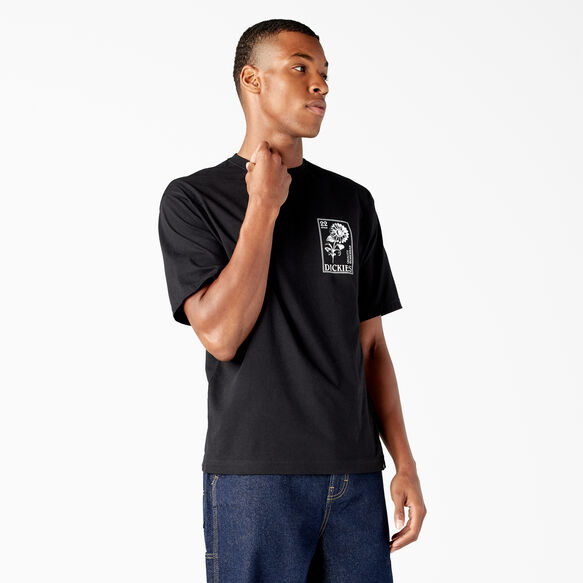 Garden Plain Graphic T-Shirt - Black &#40;KBK&#41;