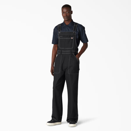 Reworked Utility Bib Overalls - Black &#40;BKX&#41;