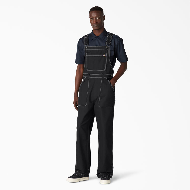 Reworked Utility Bib Overalls - Black &#40;BKX&#41;