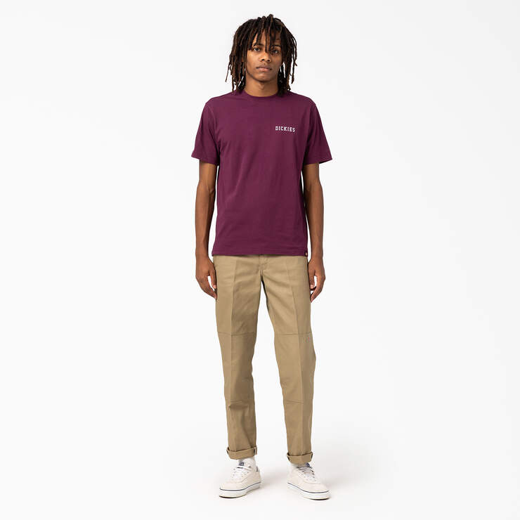 Cleveland Short Sleeve Graphic T-Shirt - Grape Wine (GW9) image number 3
