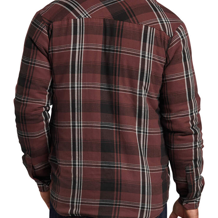 Modern Fit X-Series Snap-Front Shirt Jacket - Black Plaid (PVL) image number 2