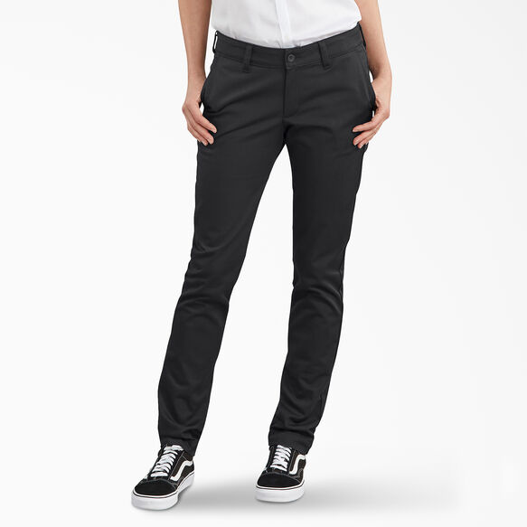 Pantalon de coupe ajust&eacute;e pour femmes - Rinsed Black &#40;RBK&#41;