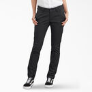 Pantalon en serg&eacute; extensible pour femmes - Rinsed Black &#40;RBK&#41;