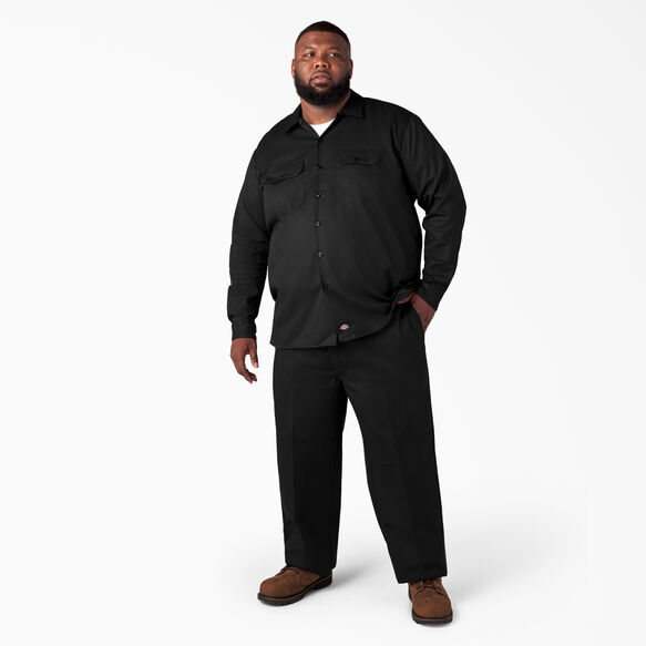 Long Sleeve Work Shirt - Black &#40;BK&#41;