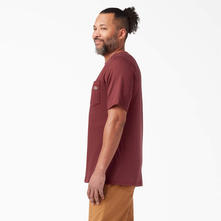 T-shirt rafraîchissant à manches courtes et à poche - Cane Red (CN) numéro de l’image 3