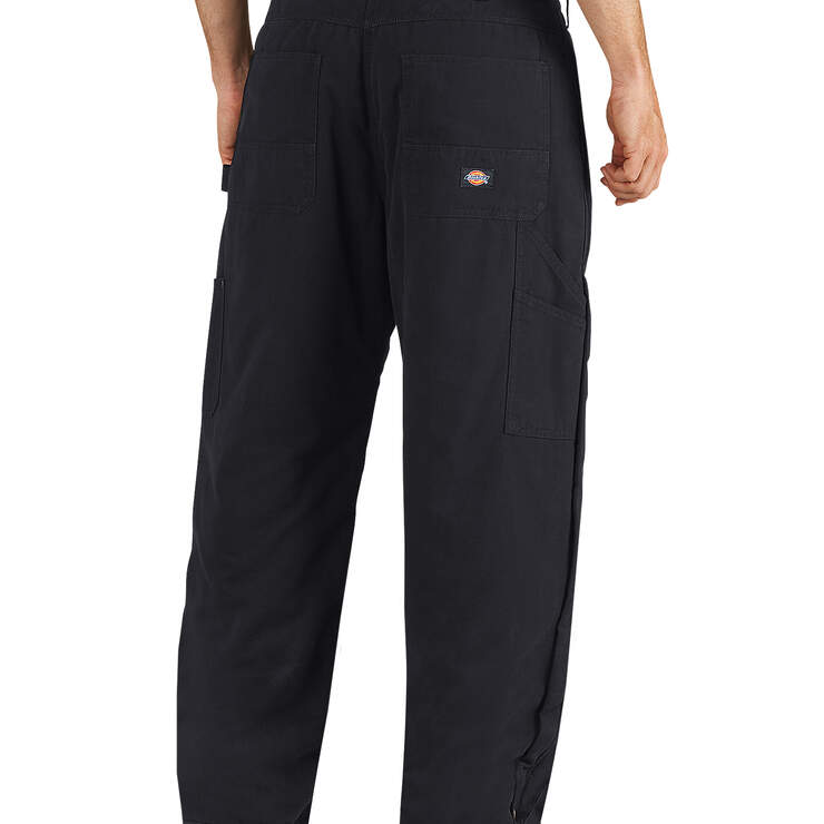 Sanded Duck Insulated Pant - Rinsed Black (RBK) image number 2