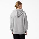 Chandail &agrave; capuchon de coupe d&eacute;contract&eacute;e avec logo skateboard Dickies sur la poitrine - Heather Gray &#40;HG&#41;