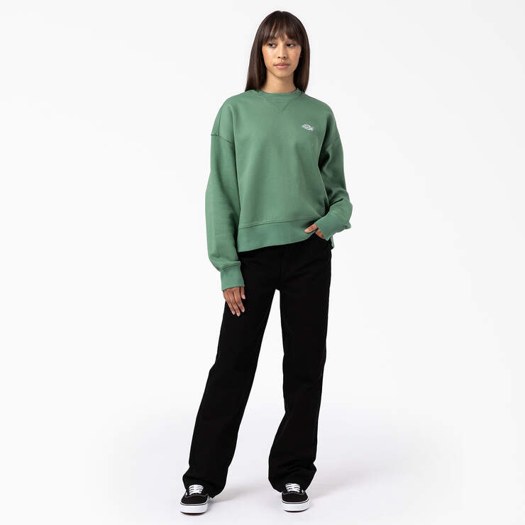 Women’s Summerdale Sweatshirt - Dark Ivy (D2I) image number 3