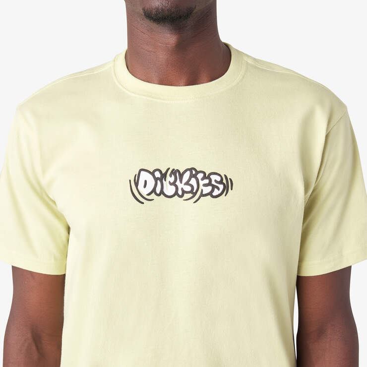 T-shirt Quinter de skateboard Dickies - Pale Green (AEG) numéro de l’image 7