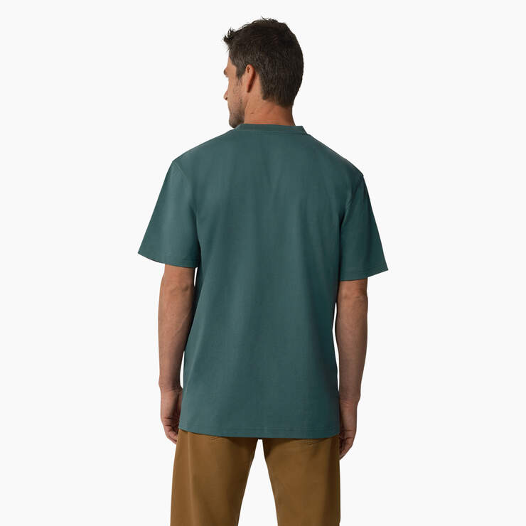 T-shirt imprimé avec logo tricolore à manches courtes - Lincoln Green (LN) numéro de l’image 2