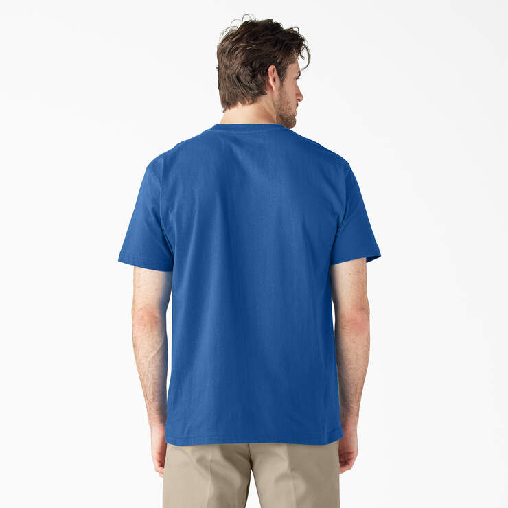 T-shirt épais à manches courtes et à poche - Royal Blue (RB) numéro de l’image 2